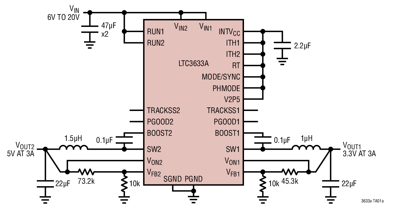 LTC3633A-1Ӧͼһ